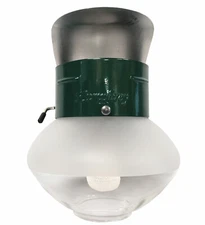 New Humphrey Indoor Gas Light 9GR – Hunter Green Propane LP Gas – Fully Assembed