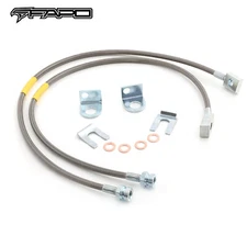FAPO Front 4-6" Extended Brake Lines Fits Jeep Cherokee XJ 1984-2001