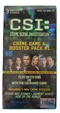 CSI Crime Scene Investigation Game Booster Pack #1 (Board Game) 3 Crime Stories