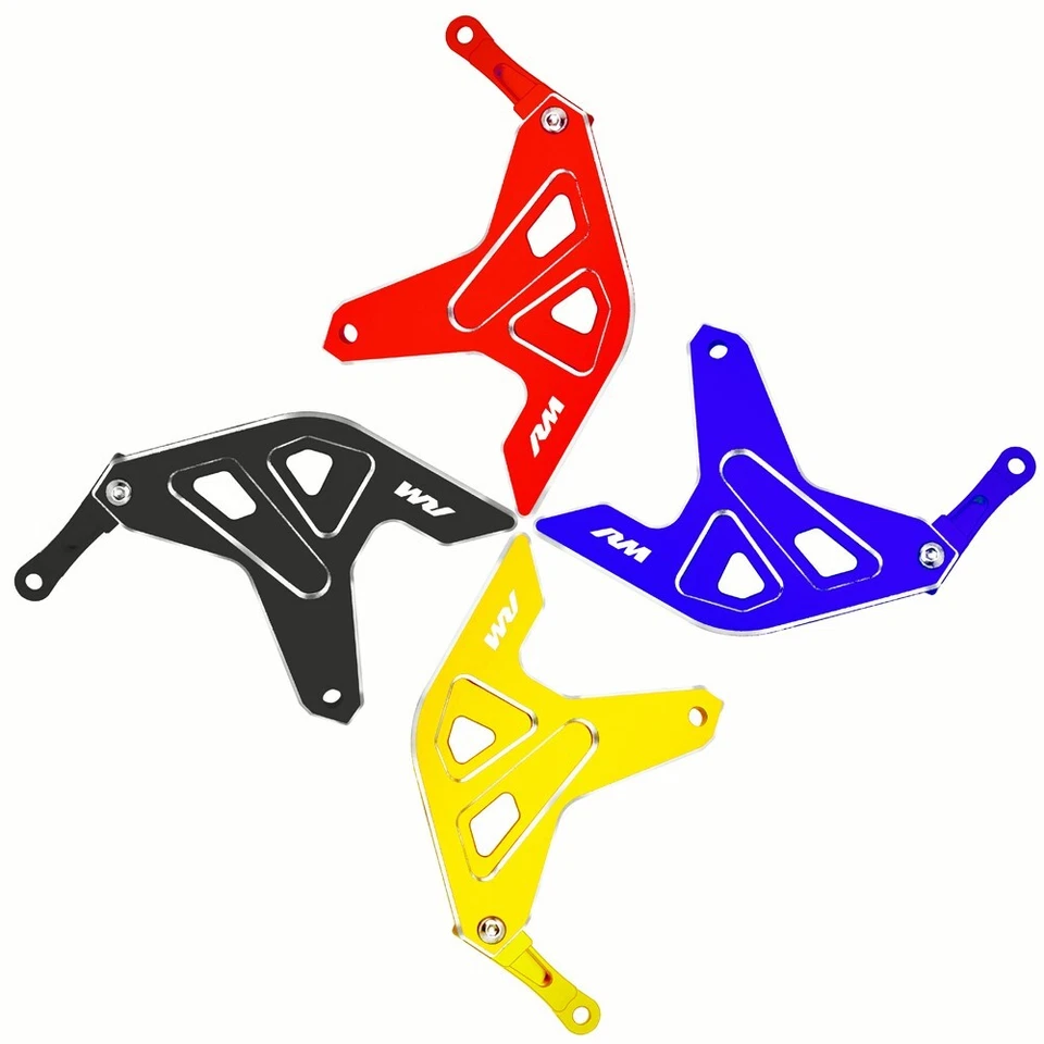 Cubierta protectora de disco de freno trasero CNC para Suzuki RM125 RM 250 1996-2000 RM LOGO Foto 4 de 4