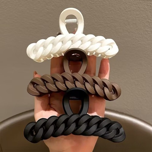 New Women Fashion Claw Clip Acrylic Large Hair Claw Korean For Girl Shark Cl`qi - Picture 8 of 16