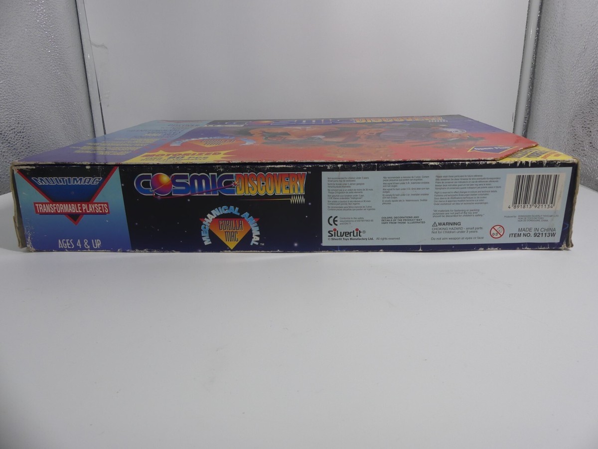 VINTAGE 80'S SILVERLIT TOYS MULTIMAC GORILLA MAC COSMIC DISCOVERY