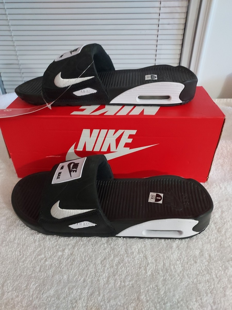 NWT NIKE SIZE 8 MEN AIR MAX 90 BLACK SLIDE | eBay NWT NIKE SIZE 8 MEN AIR MAX 90 BLACK SLIDE | eBay