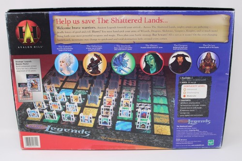 Vintage 1999 Stratego Legends The Shattered Lands Board Game - 100% Complete - Picture 9 of 11
