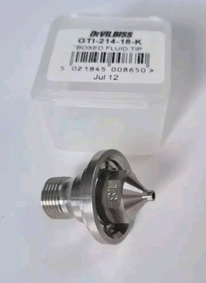  Devilbiss GTI 1.8 Spritzpistole Düse GTI Fluid Tip GTI-214-18-K **