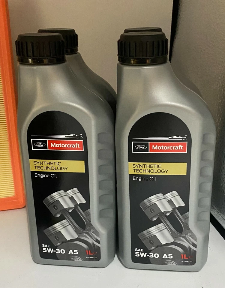 KIT TAGLIANDO 4 FILTRI 4 LT OLIO FORD MOTORCRAFT 5W30 FIESTA V FUSION 1.4 TDCI - Immagine 3 di 4