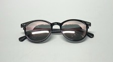 SOJOS Small Round Sunglasses Black w/Pink Mirror Lenses UV400 50 20 143 NIB