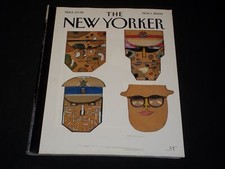 2004 NOVEMBER 1 THE NEW YORKER MAGAZINE - NICE ILLUSTRATED COVER - NY 312