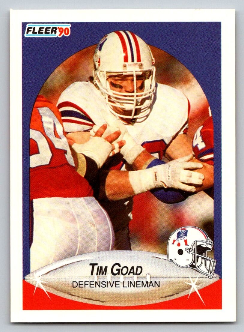1990 Fleer - #318 Tim Goad (RC)