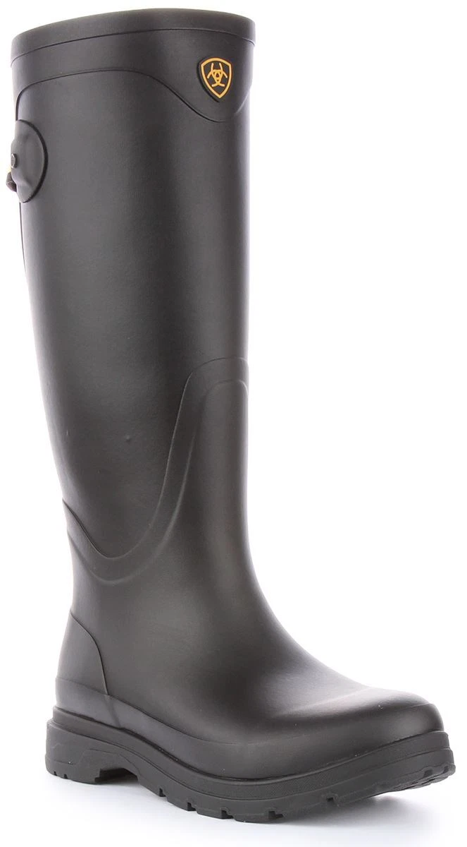 Bottes D'équitation Hautes Ariat Cuir Marron - Imperméables - Femme Pointure UK 4.5