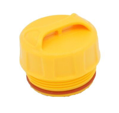 Quest Arcap End Cap with Attachment Loops for Pinpointer Orange