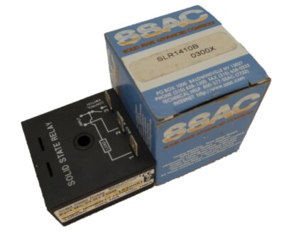 SSAC  SLR1410B  Solid State Relay 120VAC  NEW IN BOX