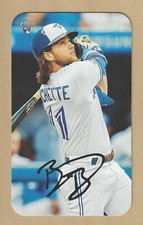 2020 Topps Heritage Bo Bichette 1971 Super Baseball Boxloader #15 Blue Jays