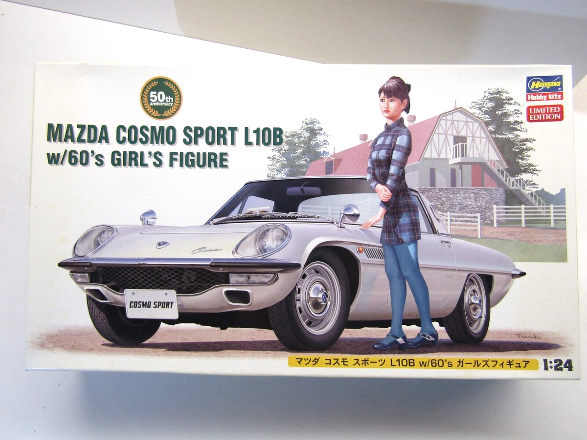 Hasegawa 1:24 Scale Mazda Cosmo Sport L10B w/60