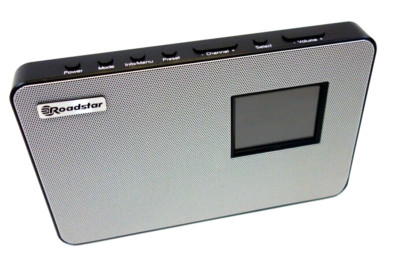 Digitalradio roadstar HRA-590D+ kompaktes Digitalradio mit LCD-Display Wecker