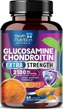 Glucosamine Chondroitin Supplements MSM Complex - Joint Support Supplement with