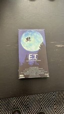 E.T. ET The Extra Terrestrial VHS 1982 Rare Green and Black Tape Spielberg
