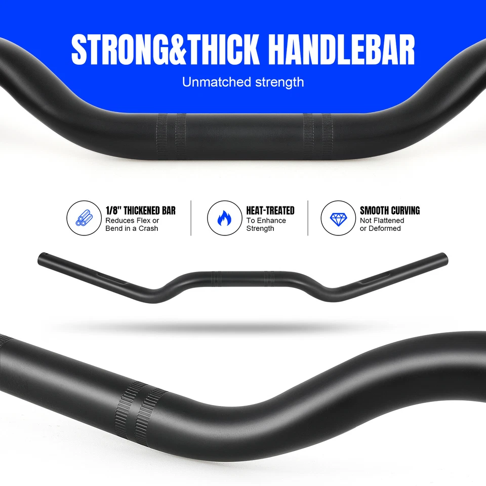 For Kawasaki Ninja 650 650R 125 Motorcycle 7/8" Drag Bar Handlebars Drag Bars - Image 4 of 4