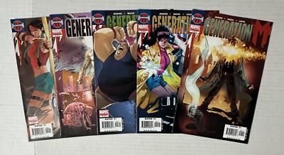 Marvel Comics: Generation M Vol. 1 (2006) #1-5 Complete Set