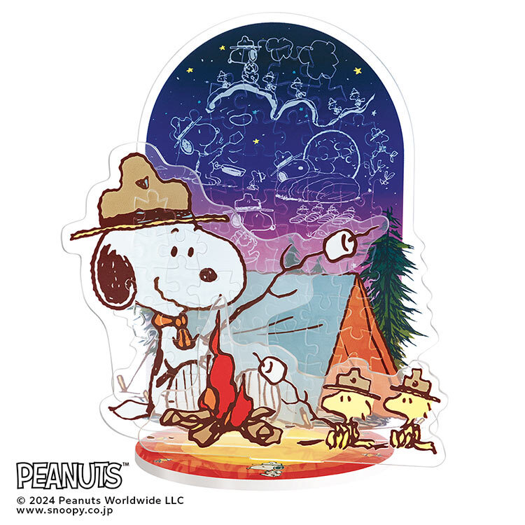 Jigsaw Puzzle 67 Piece Snoopy Camp Snoopy BEV-SP-013 Axtapop