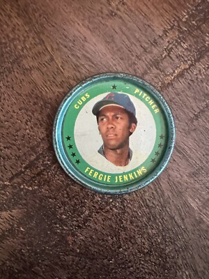 Vintage Fergie Jenkins Bottle Cap CUBS MLB