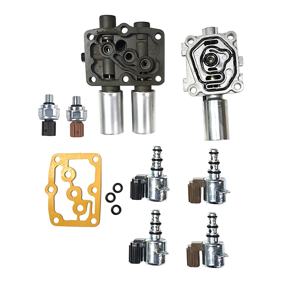 Transmission Solenoid Set For Honda Accord Odyssey Pilot Prelude For Acura CL TL - Image 2 of 4