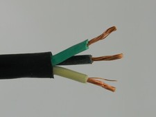 250 ft 12/3 SJOOW SJO SJ Black Rubber Cord Outdoor Flexible Extension Wire/Cable