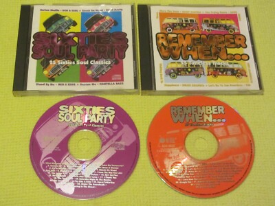 Sixties Soul Party & Remember When... 2 CD Albums Martha Reeves The Shirelles