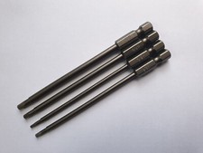 RC Speed Tip Hex Drivers, Magnetic Power Tool 4 Pcs 1.5/2.0/2.5/3.0mm x 100mm
