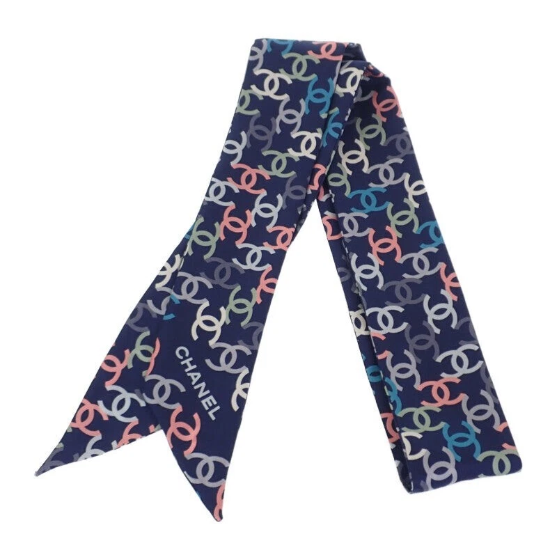 CHANEL Multicolor Scarves & Wraps for Women's Geometric for sale