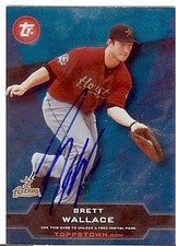Brett Wallace autographed baseball card Astros 2011 Topps Town #TT3 Rookie Card