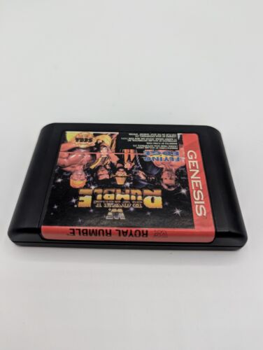 WWF Royal Rumble (Sega Genesis, 1993) en caja original - Imagen 4 de 5