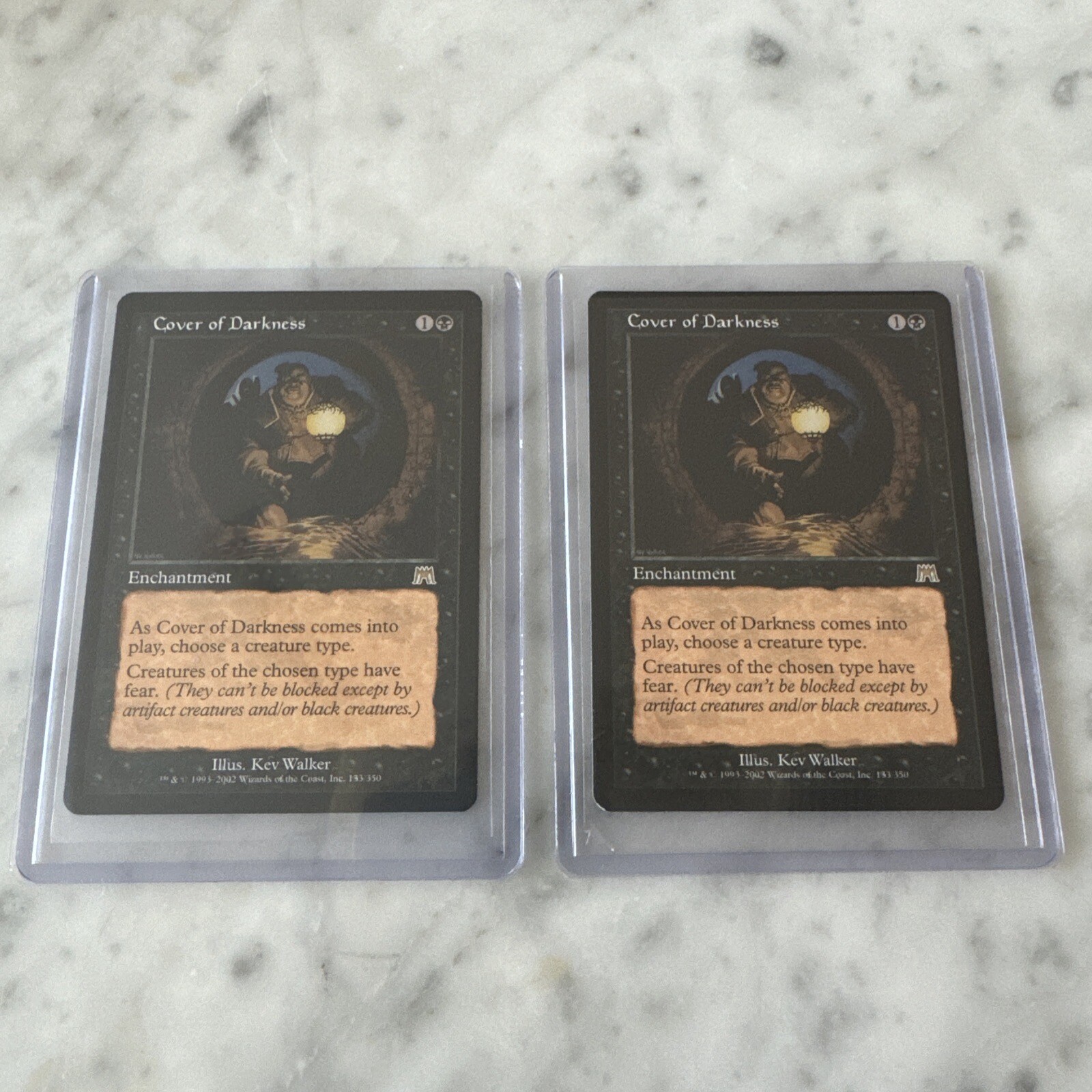 MTG Magic 1x Cover of Darkness Onslaught NM