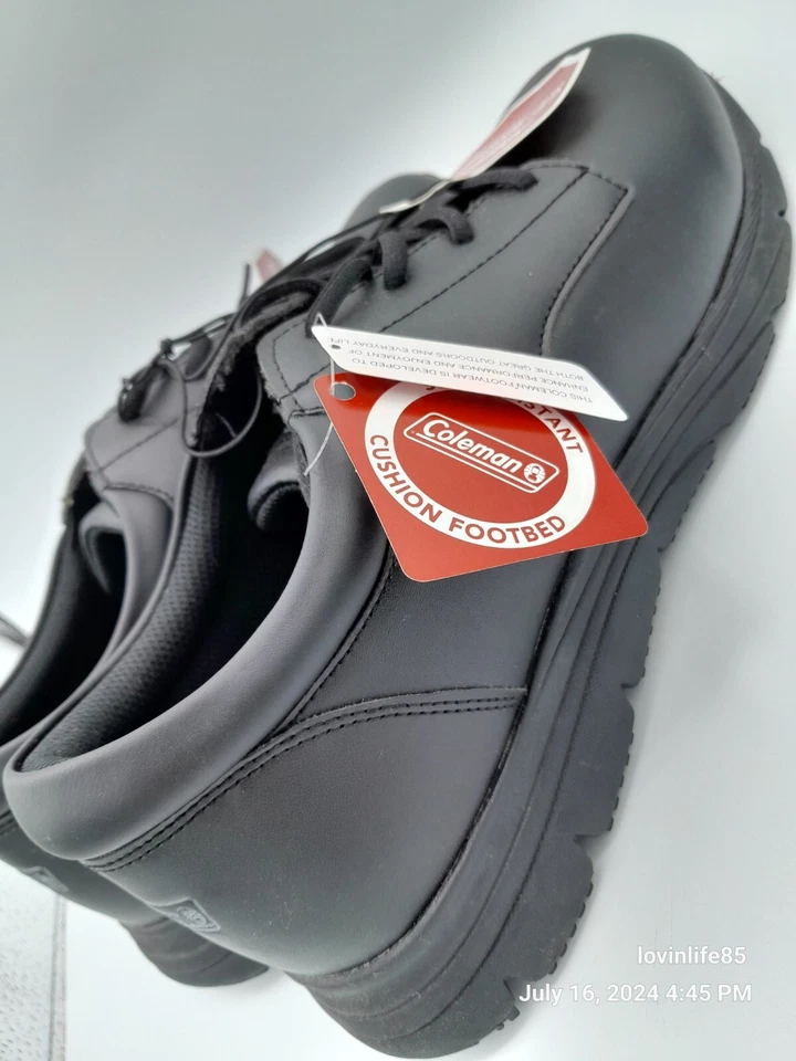 Nuevo Hombre Coleman Zapatilla DANNY Talla 12 Negro Foto 4 de 4