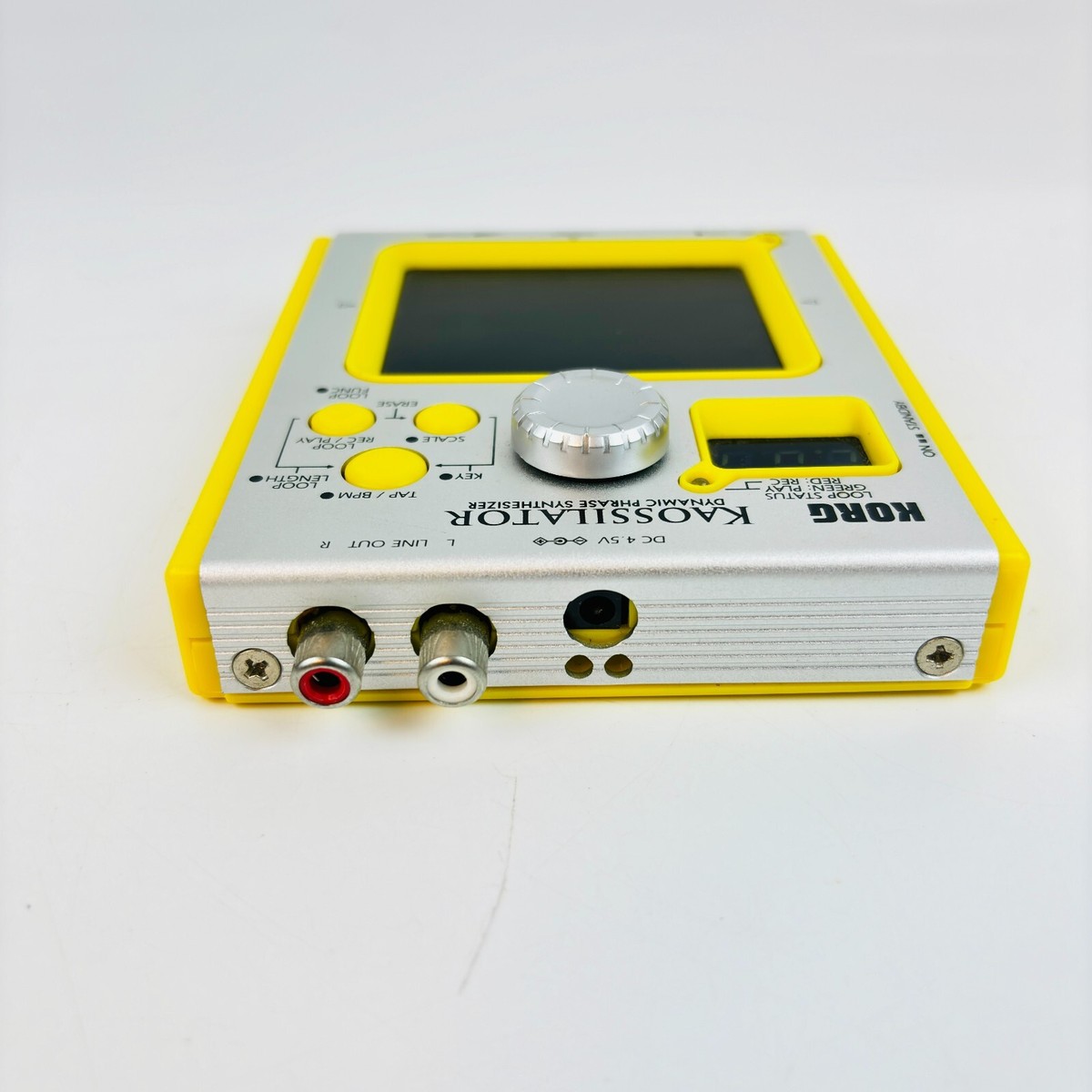 Korg KO-1 Kaossilator Dynamic Phrase Synthesizer Yellow Used Korg KO-1 Kaossilator Dynamic Phrase Synthesizer Yellow Used