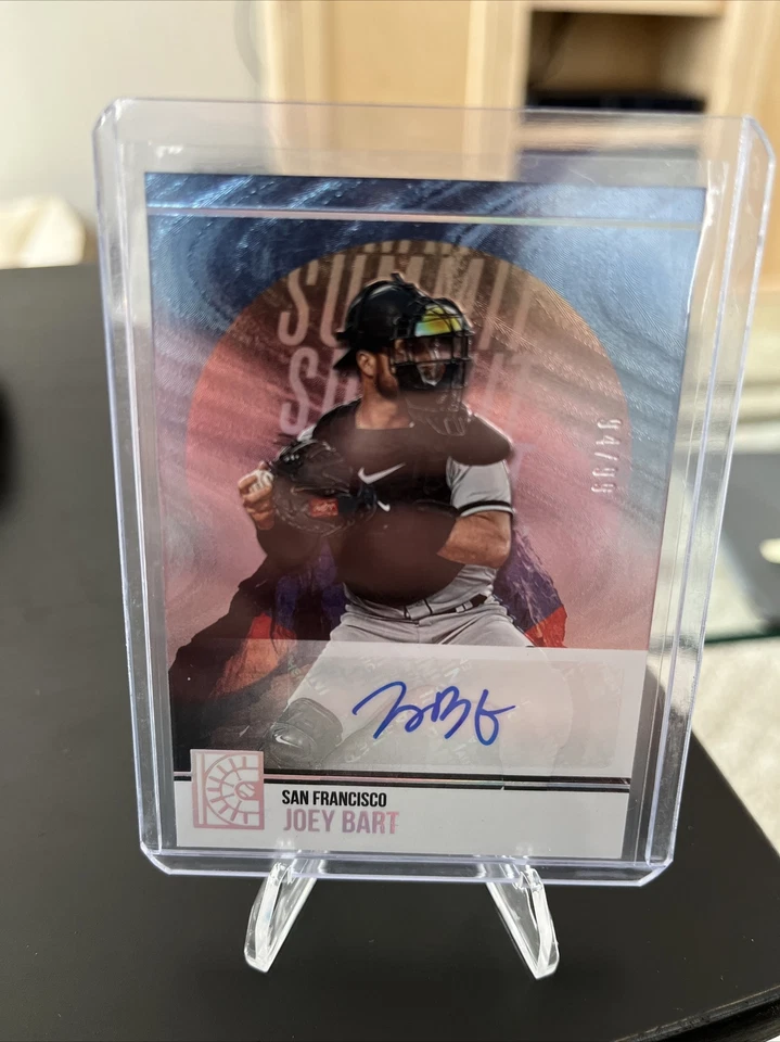 2022 Capstone Baseball Summit Signatures Auto Holo Silver #SS-JB Joey Bart /99 - Image 3 of 3