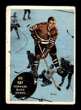 4-04-20 PWE. FLAWED . 1961-62 opc o-pee-chee #35 bill red hay