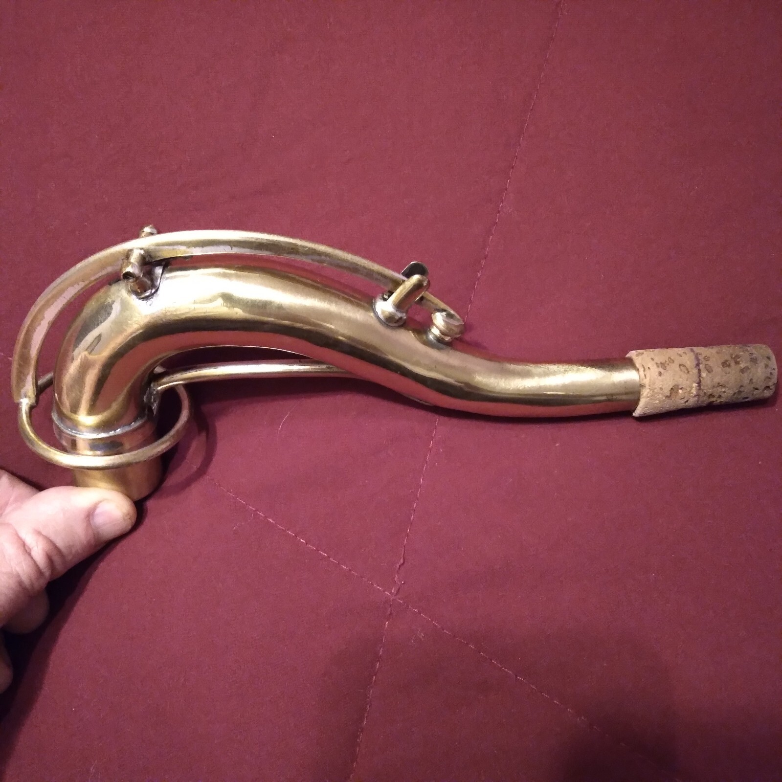 Conn single socket Vintage Tenor Sax neck for 10 M, 16 M & New Wonder