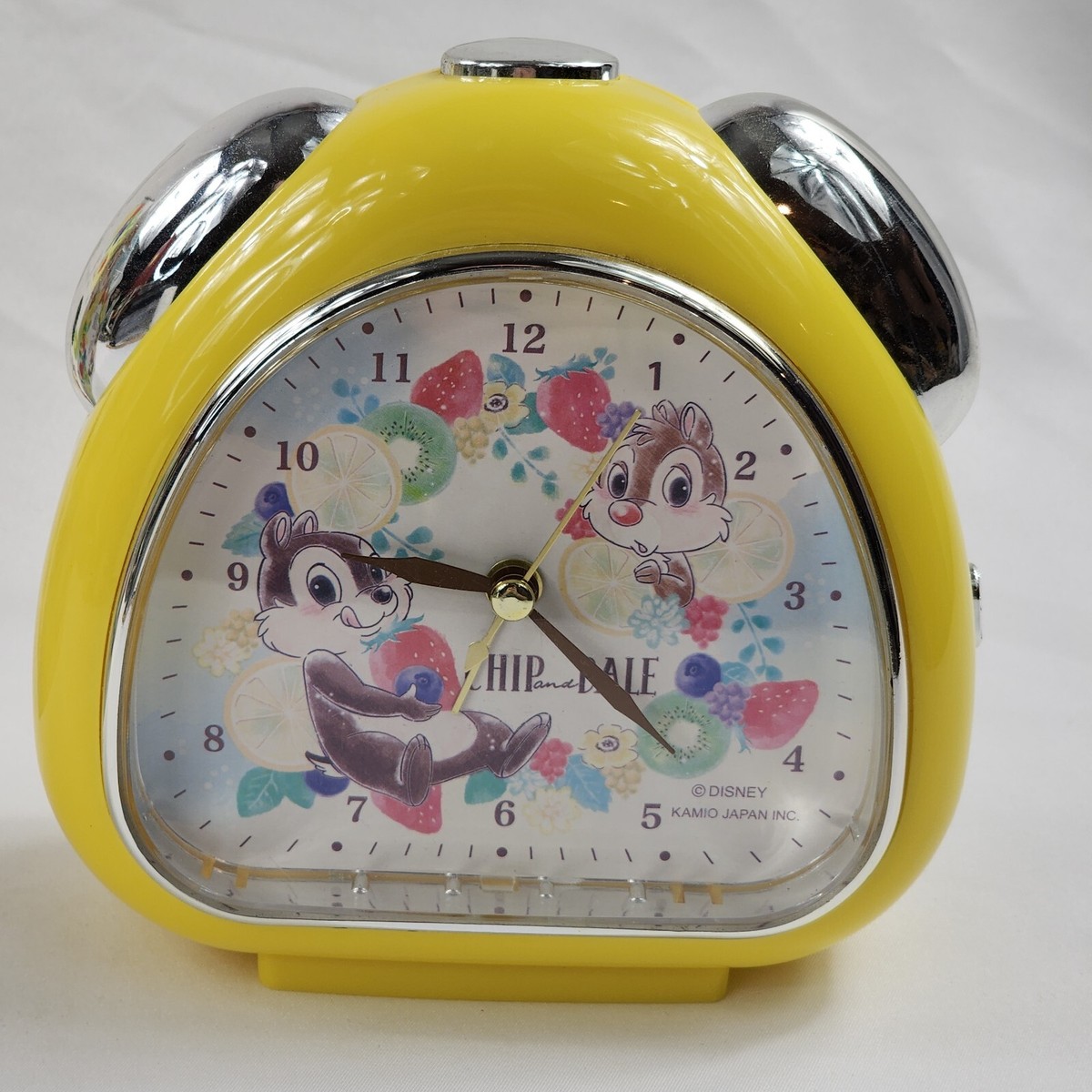 Tokyo Disney Character Alarm Clock Chip and Dale Japan Exclusive