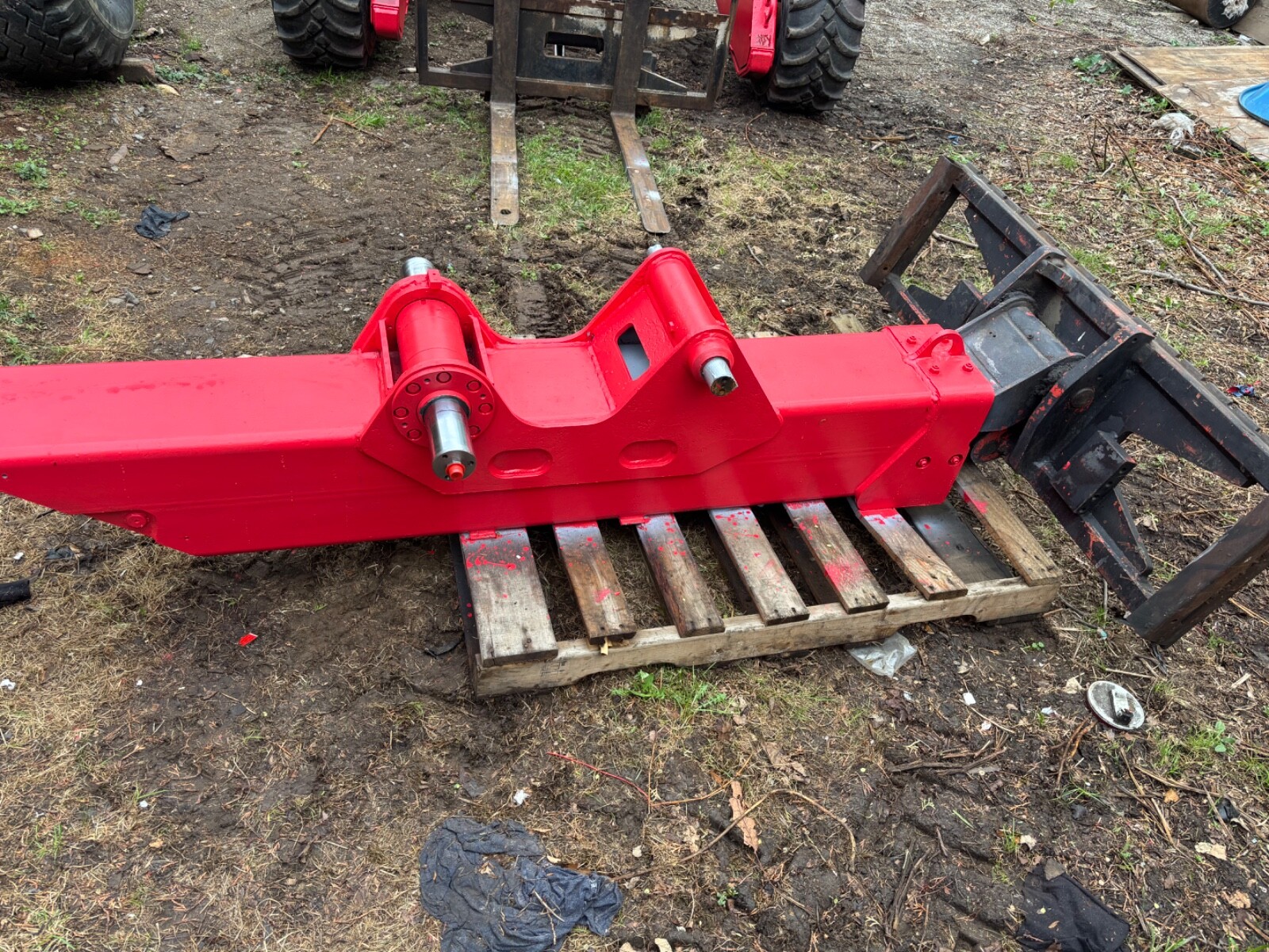 Manitou TMT  55 320 side shift cylinder. Rebuilt 