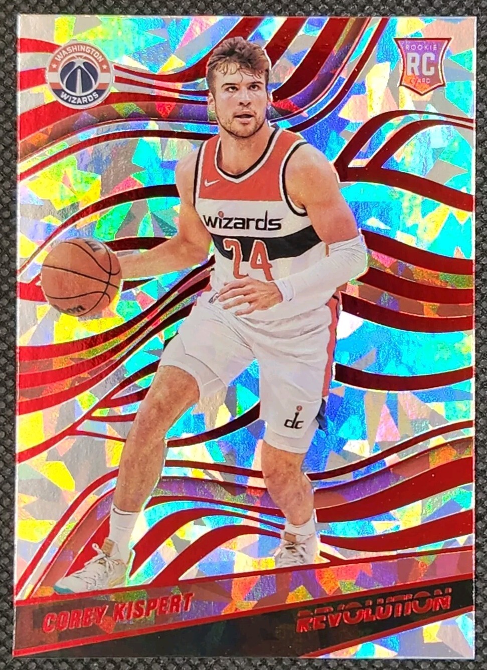 2021-22 Panini Revolution - Rookies Chinese New Year #136 Corey Kispert (RC)