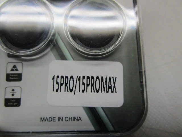 For iPhone 15 PRO 15 PRO MAX Camera Lens Cover Protector 9H Hardness - Image 3 of 3