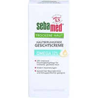 Sebamed Gesichtscreme Trockene Haut Omega 12% Hautpflege Vitamin E 50 Ml