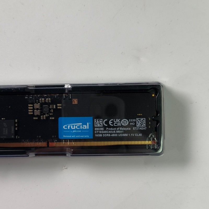 Original Crucial DDR5 16GB 4800MHz 288pin Desktop RAM Fast for
