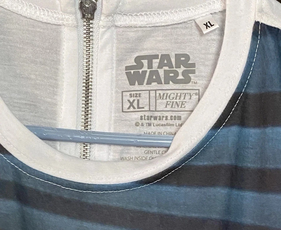 Camiseta Star Wars Storm Troopers sin mangas para mujer XL cremallera trasera *Envío gratuito Foto 2 de 4