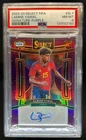 2023 Select FIFA Lamine Yamal Signatures RC Purple Auto #23/49 Spain PSA 8