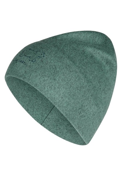 Sterntaler Unisex Beanie Jersey Melange EisbäR Stickerei GrüN Gr. 43 Warm-image