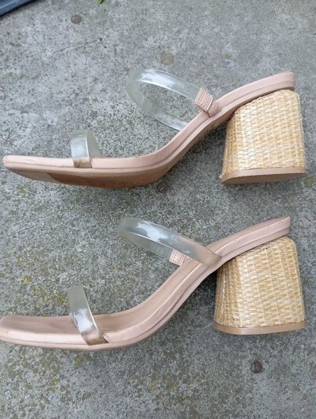Women Heels Beige 39 #2QX4