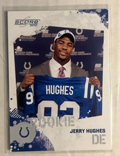 2010 Score Jerry Hughes #354 Rookie Card RC Indianapolis Colts