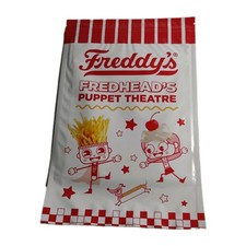 Freddy's Fredhead's Puppet Theatre Kids Meal Toy 2025 Ages 3 Years